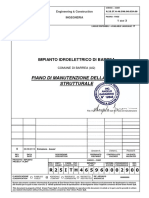 Piano Di Manutenzione Della Parte Strutturale: Impianto Idroelettrico Di Barrea