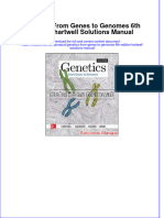 Genetics From Genes To Genomes 6th Edition Hartwell Solutions Manual All Chapters