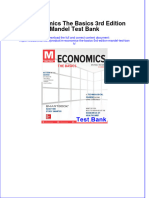 Full Download M Economics The Basics 3rd Edition Mandel Test Bank All Chapter 2024 PDF