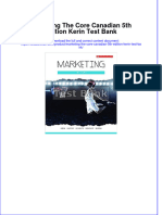 Marketing The Core Canadian 5th Edition Kerin Test Bank All Chapters