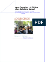 Full Download Adolescence Canadian 1st Edition McMahan Solutions Manual All Chapter 2024 PDF