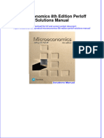 Full Download Microeconomics 8th Edition Perloff Solutions Manual All Chapter 2024 PDF