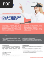 Foundation Course in Implantology