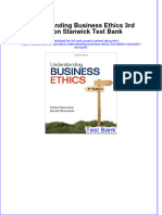 Understanding Business Ethics 3rd Edition Stanwick Test Bank All Chapters