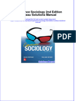 Full Download Experience Sociology 2nd Edition Croteau Solutions Manual All Chapter 2024 PDF