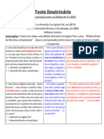 Teste Comparativo ARA ACF