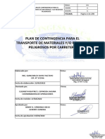 1.2. Plan de Contingencia Transporte Matpel