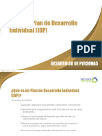 Plan de Desarrollo Individual (IDP) (Camtasia)