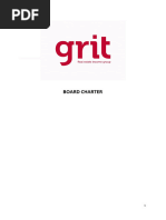 Grit Board Charter