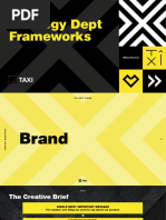 Strategy Department Frameworks - Brand and Commerce