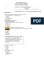 Soal PAT Bahasa Indonesia Kls 1