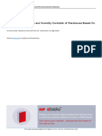 Design of Temperature and Humidity Controller of W