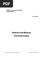 Verification Manual Eurocodes