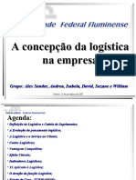 A Concepcao Logistica Na Empresa