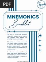 2024 NPTE Mnemonics - Typical PT