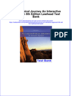 Full Download Philosophical Journey An Interactive Approach 6th Edition Lawhead Test Bank All Chapter 2024 PDF