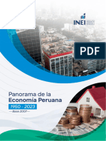 Panorama de La Economia Peruana 1950 2023