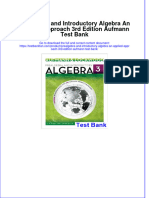 Full Download Prealgebra and Introductory Algebra An Applied Approach 3rd Edition Aufmann Test Bank All Chapter 2024 PDF