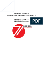 Proposal 17 Agustus RT 05