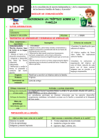 Ses-Mierc-Comun-Escribimos Un Triptico Sobre La Familia