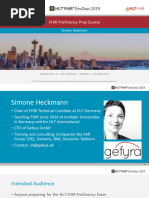 Simone Heckmann FHIR Proficiency Prep Course DevDays 2019 Redmond