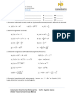 Taller No. 3 - Reglas de Derivación