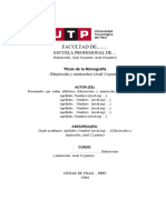 Estructura de La Tarea Académica