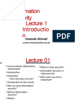 IS Lecture 01 - Introduction