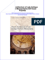 Full Download Church Architecture of Late Antique Northern Mesopotamia Elif Keser Kayaalp File PDF All Chapter On 2024