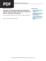 Evaluation of Elevated Temperature Properties of A