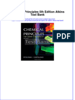 Chemical Principles 5th Edition Atkins Test Bank All Chapters