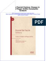 Beyond The Fascist Century: Essays in Honour of Roger Griffin Constantin Iordachi Full Chapter Instant Download