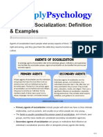 Agents of Socialization Definition Amp Examples