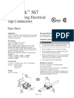 Scotchlok™ 567 Self-Stripping Electrical Tap Connectors-DS