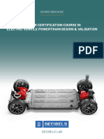 Master Course in Electric Vehicle Powertrain Design & Validation - April 2024