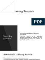 Marketing Research