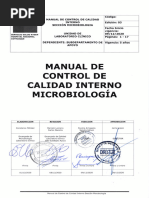 APL 1.3 Protocolo Control de Calidad Interno y Tecnicas Procedimientos Quimica Clinica ED 1