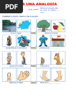 Qué Es Una Analogía para Segundo Grado de Primaria