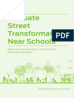 Evaluate Street Transformations Near Schools: How To