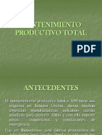 Mantenimiento Productivo Total