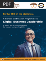 Digital Business Leadership: Be The CXO of The Digital Era