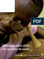 Stratégie 2016-2030 en Matière de Santé