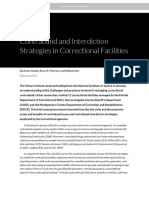 Contraband and Interdiction Strategies in Correctional Facilities - 0