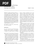 Determinants of Earnings Management Ethics Among Accountants