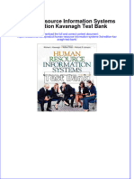 Human Resource Information Systems 3rd Edition Kavanagh Test Bank All Chapters