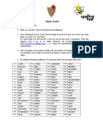 Spelling Bee Word List A2