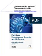 Full Download Multi-Body Kinematics and Dynamics With Lie Groups Chevallier File PDF All Chapter On 2024