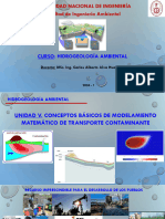 C6 - Curso Hidrogeología Transporte Contaminantes en Acuiferos - UNIDAD V