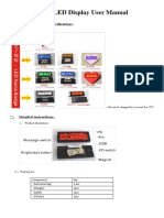 Mini LED Display User Manual