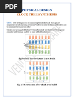 PHYSICAL DESIGN - Clock Tree Synthesis